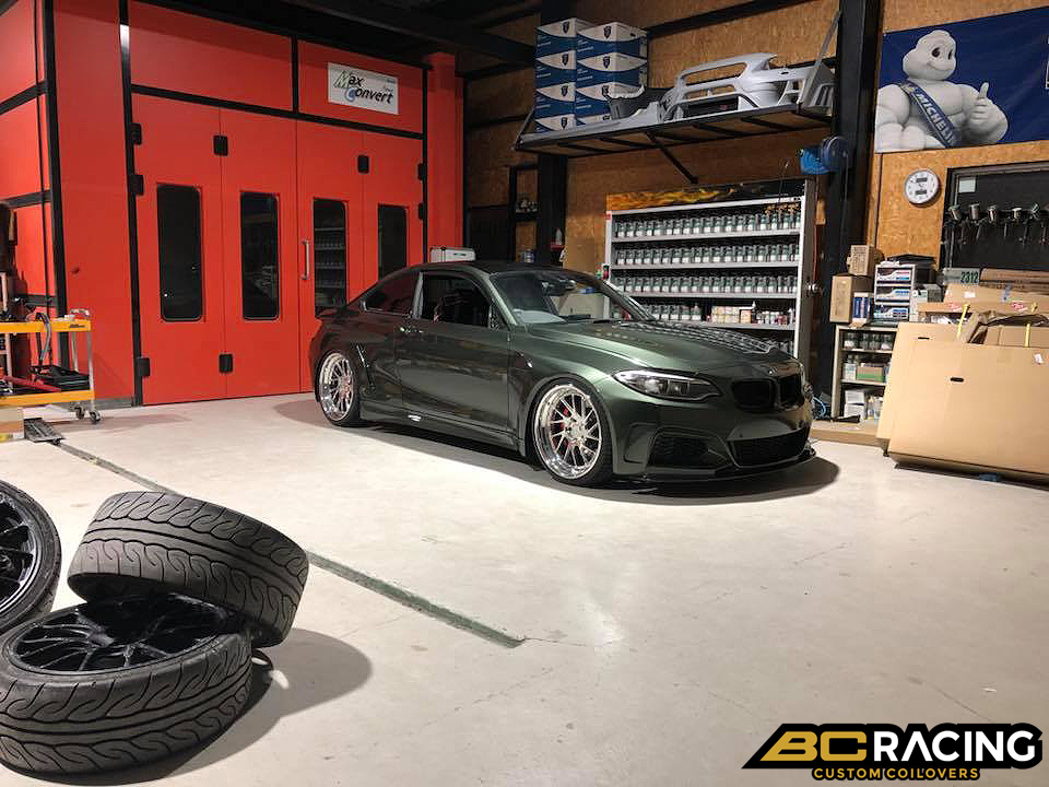 BMW 2Series F22 M235i BR COILOVER KIT 車高調装着例 | 車高調整